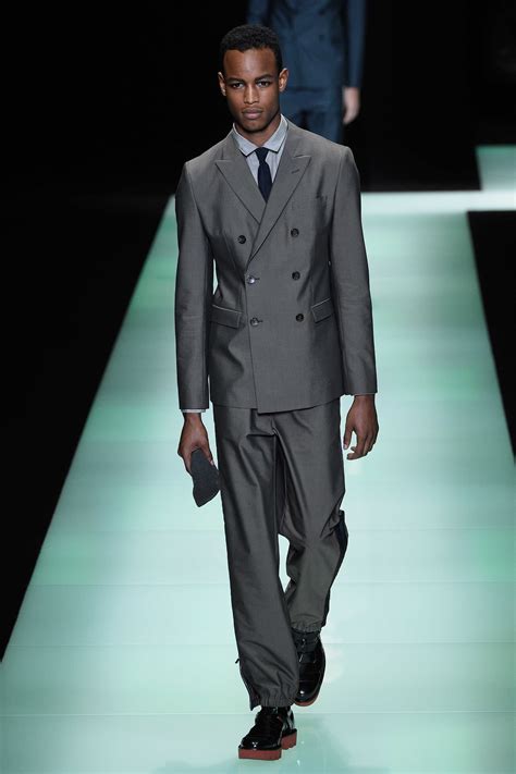 giorgio armani menswear.